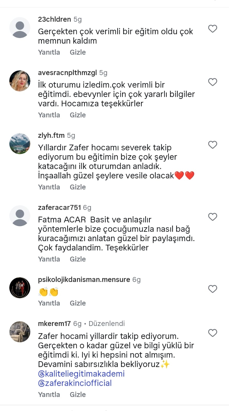 Katılımcı Yorumu 1