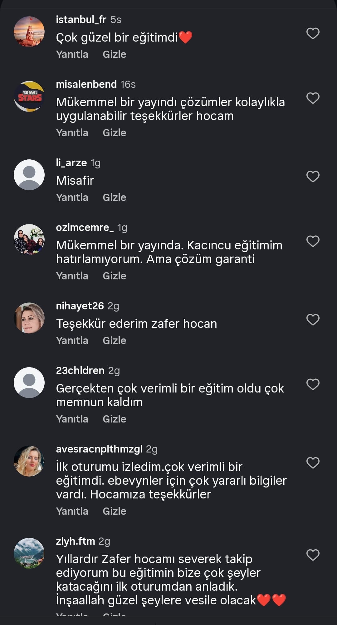 Katılımcı Yorumu 3