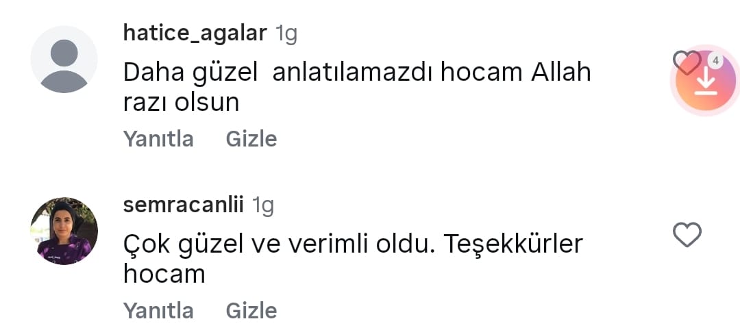 Katılımcı Yorumu 6