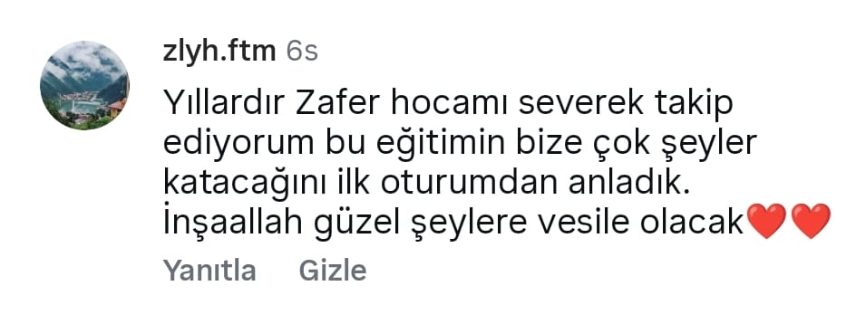 Katılımcı Yorumu 9