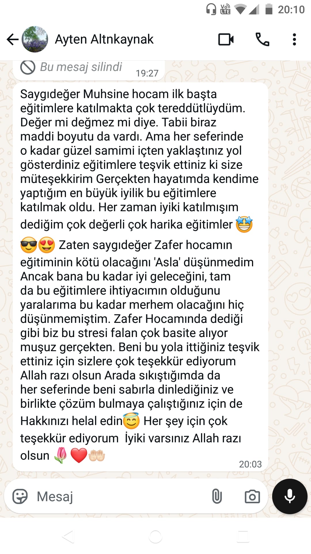 WhatsApp Görüşmesi 11