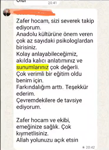 WhatsApp Görüşmesi 10